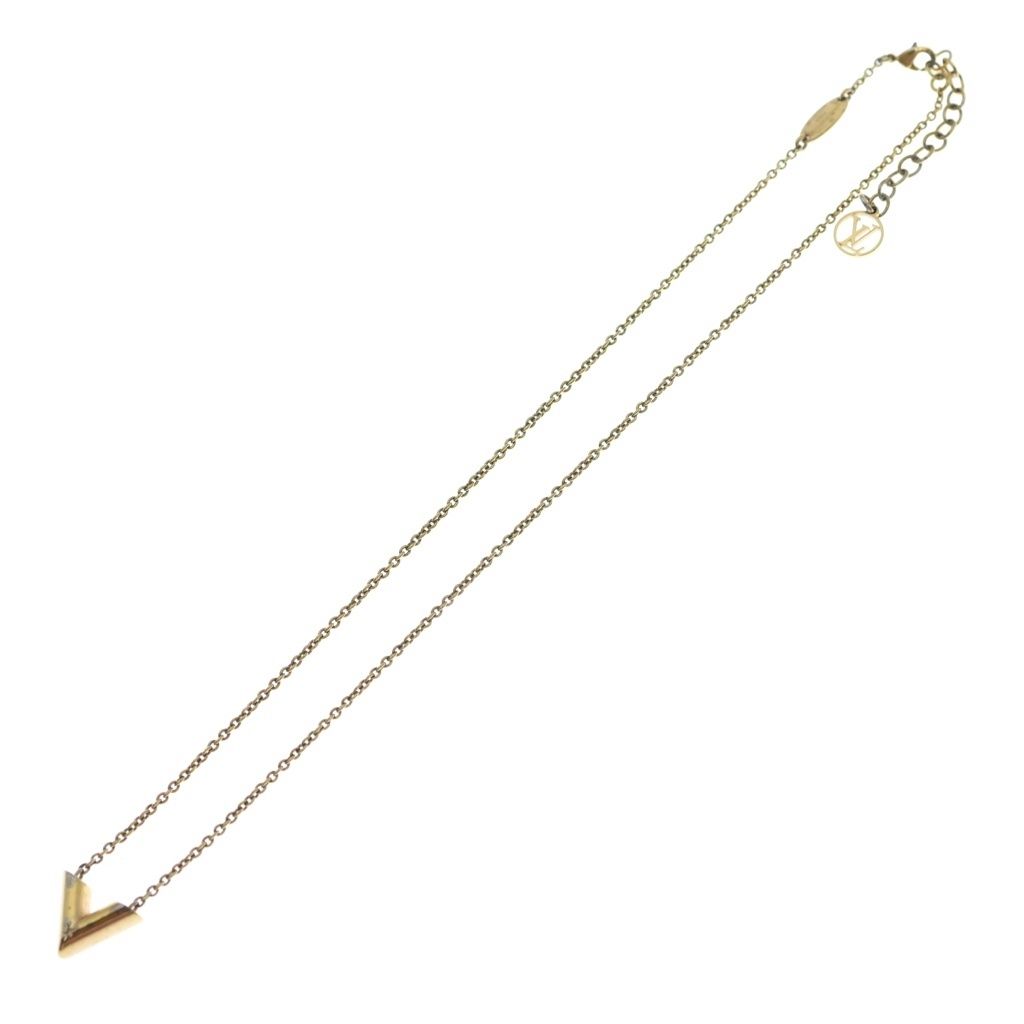 Louis Vuitton Essential Necklace Gold — view 2