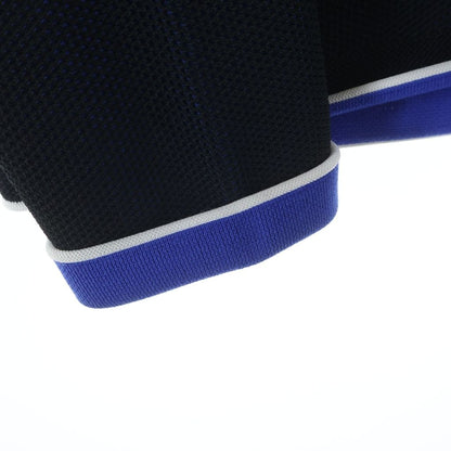 Dior Homme Wool Blend Knit Tailored Jacket Black Blue — view 5