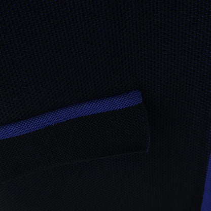 Dior Homme Wool Blend Knit Tailored Jacket Black Blue — view 6