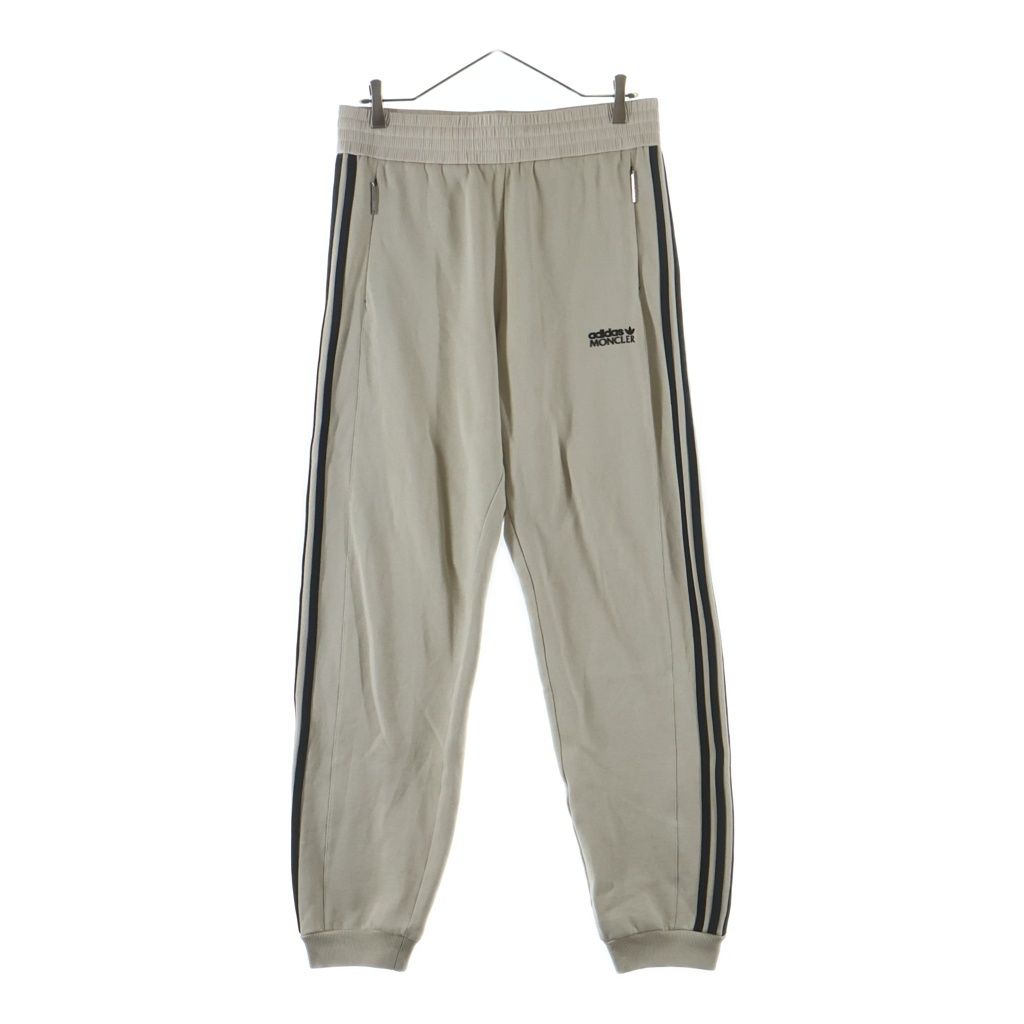 Moncler Adidas Jersey Side Line Track Pants Beige