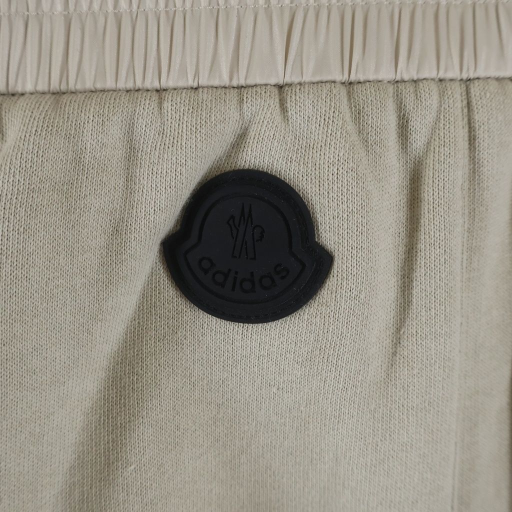 Moncler Adidas Jersey Side Line Track Pants Beige — view 6