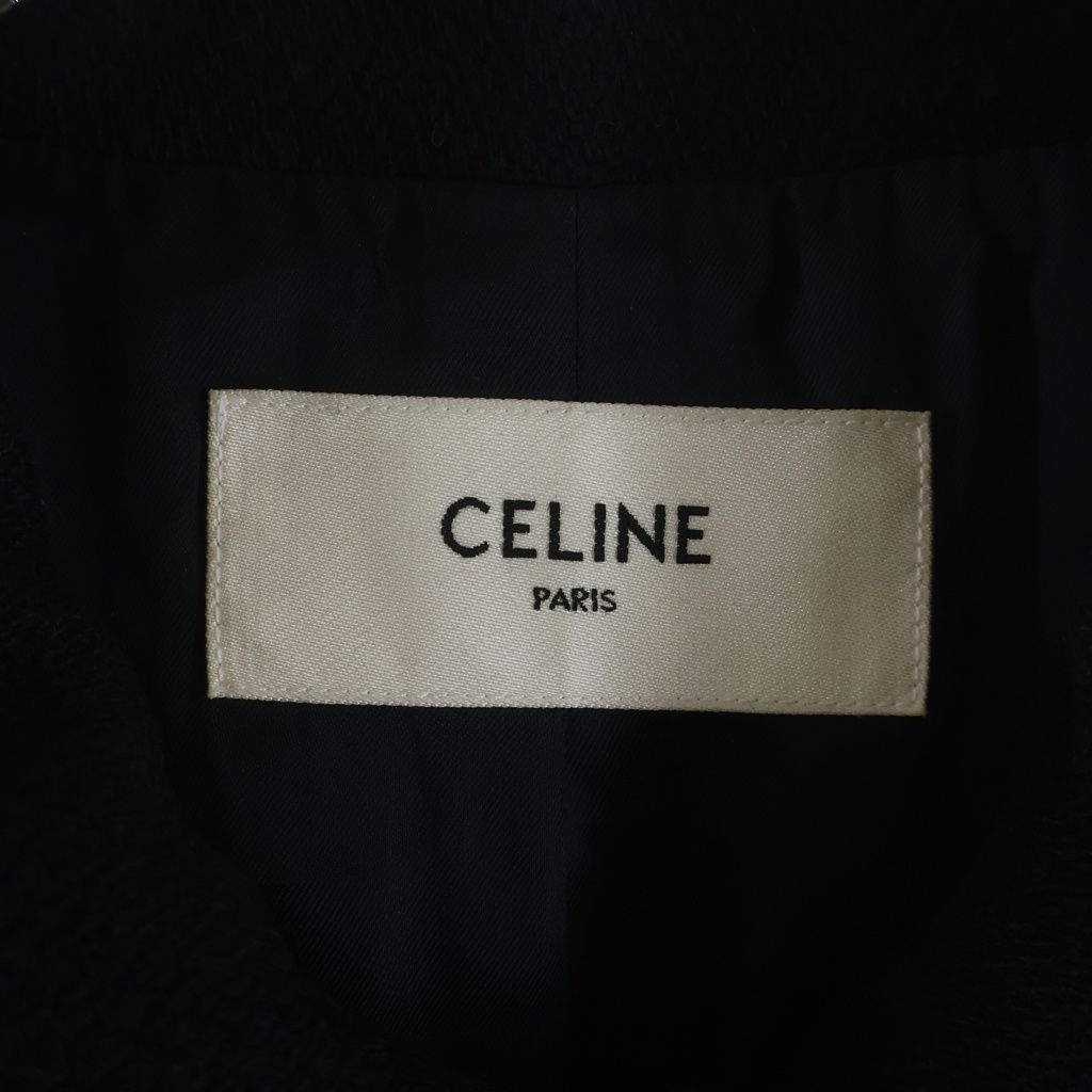 Celine Teddy Jacket Leather Cut Replacement Western Black — view 7