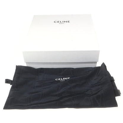 Celine Leo Leather Strap Sandals Shoes White — view 6