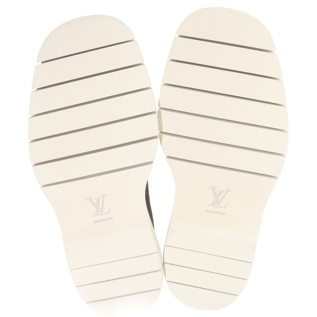 Louis Vuitton Suede Leather Chukka Boots Brown — view 5