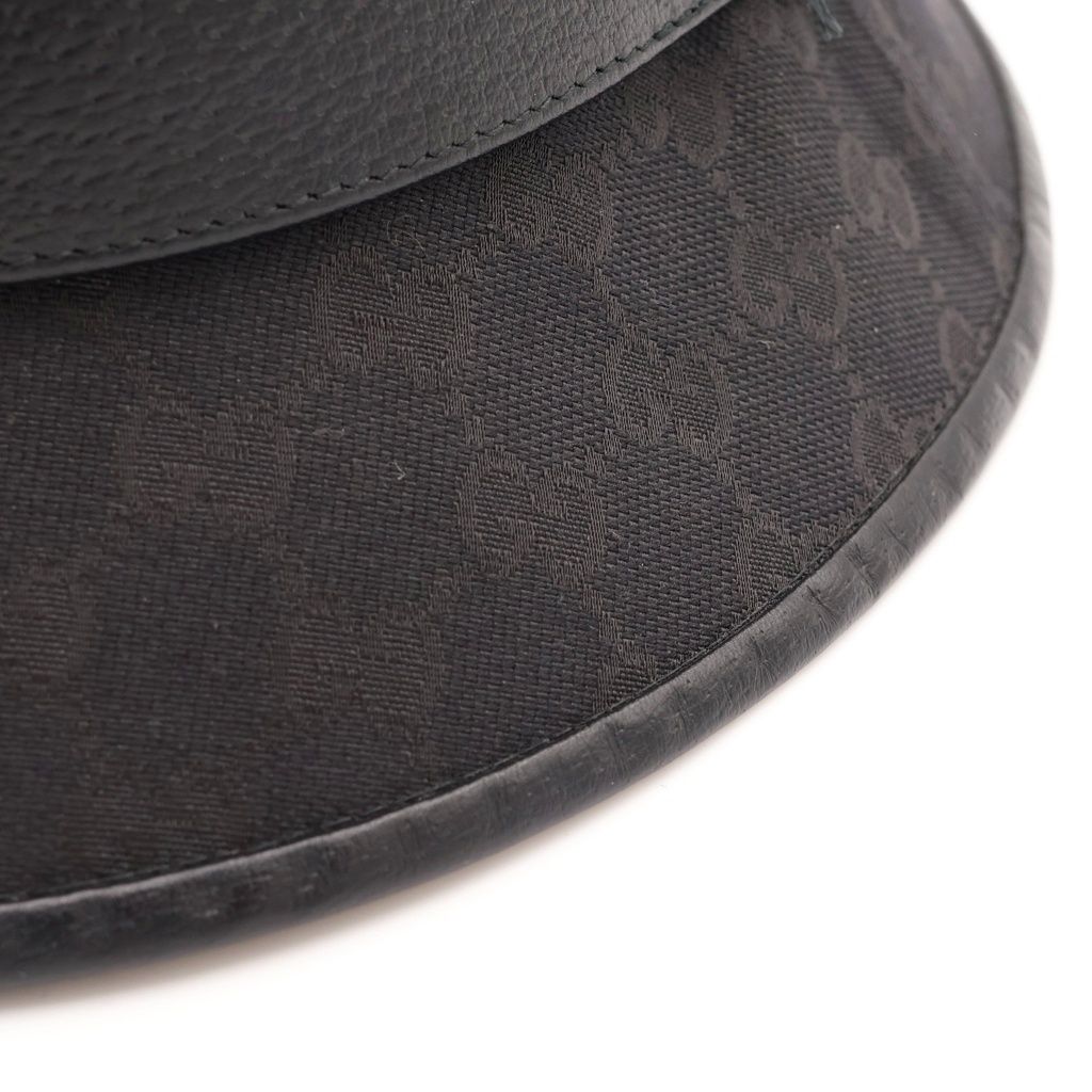 Gucci GG Canvas Bucket Hat Black — view 5