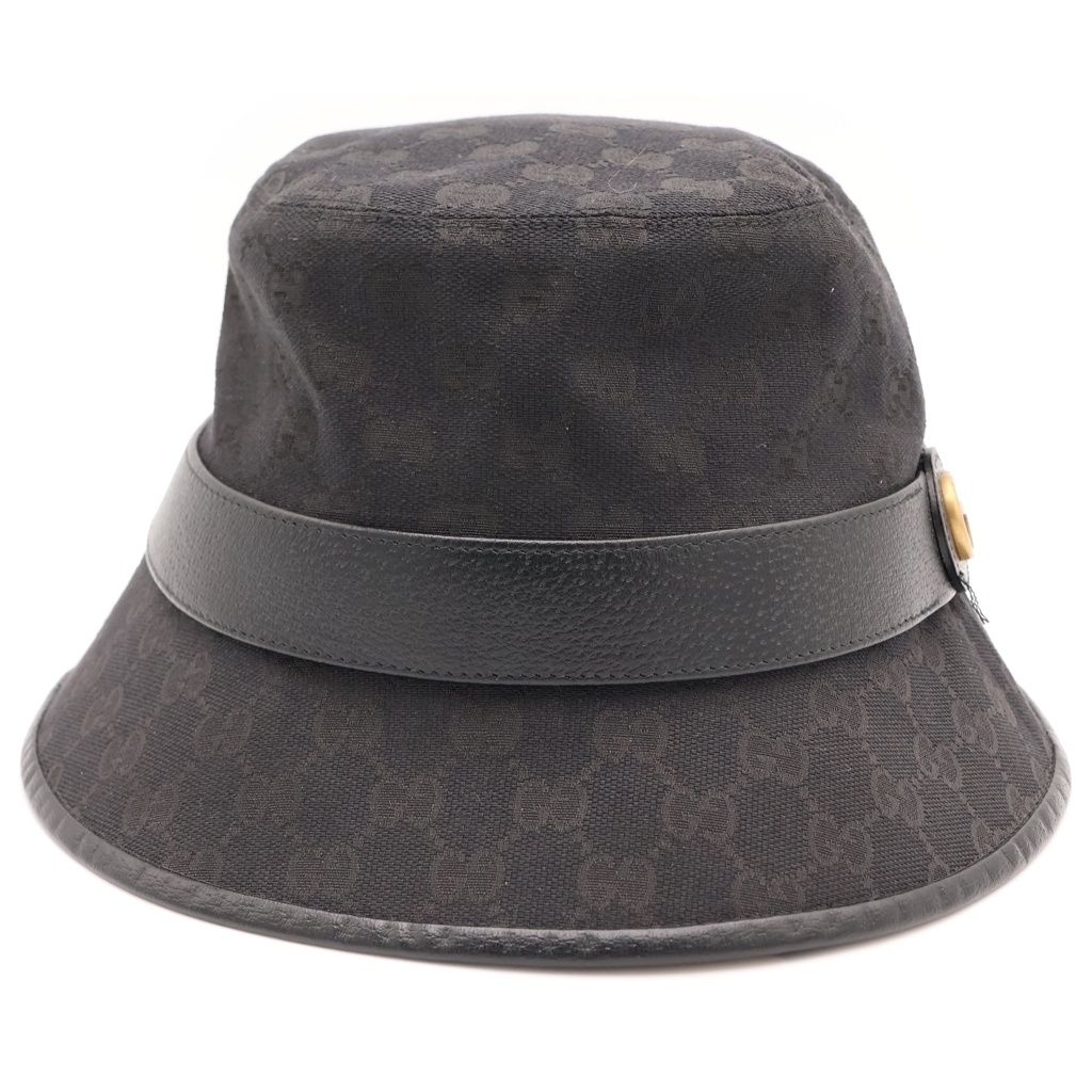 Gucci GG Canvas Bucket Hat Black — view 4
