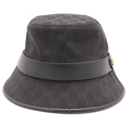 Gucci GG Canvas Bucket Hat Black — view 4