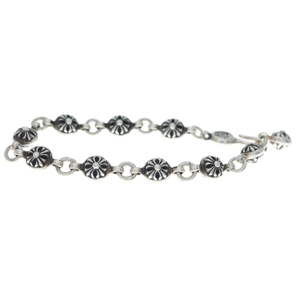 Chrome Hearts No1 Ball 1 Cross Bracelet Silver — view 4
