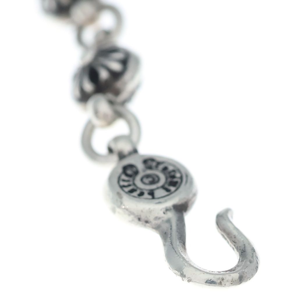 Chrome Hearts No1 Ball 1 Cross Bracelet Silver — view 6