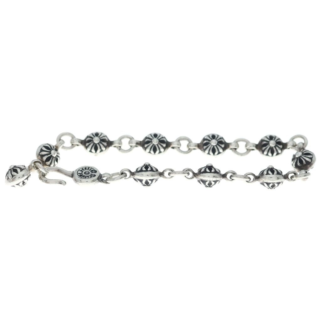 Chrome Hearts No1 Ball 1 Cross Bracelet Silver — view 3