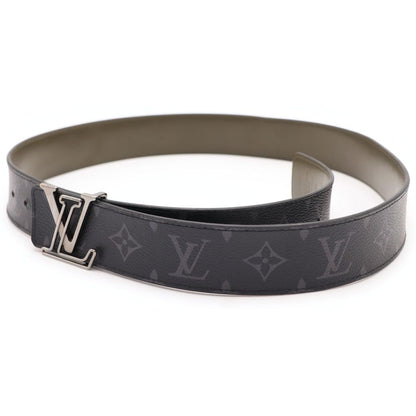 Louis Vuitton LV Line Reversible Monogram Eclipse Belt Black Khaki