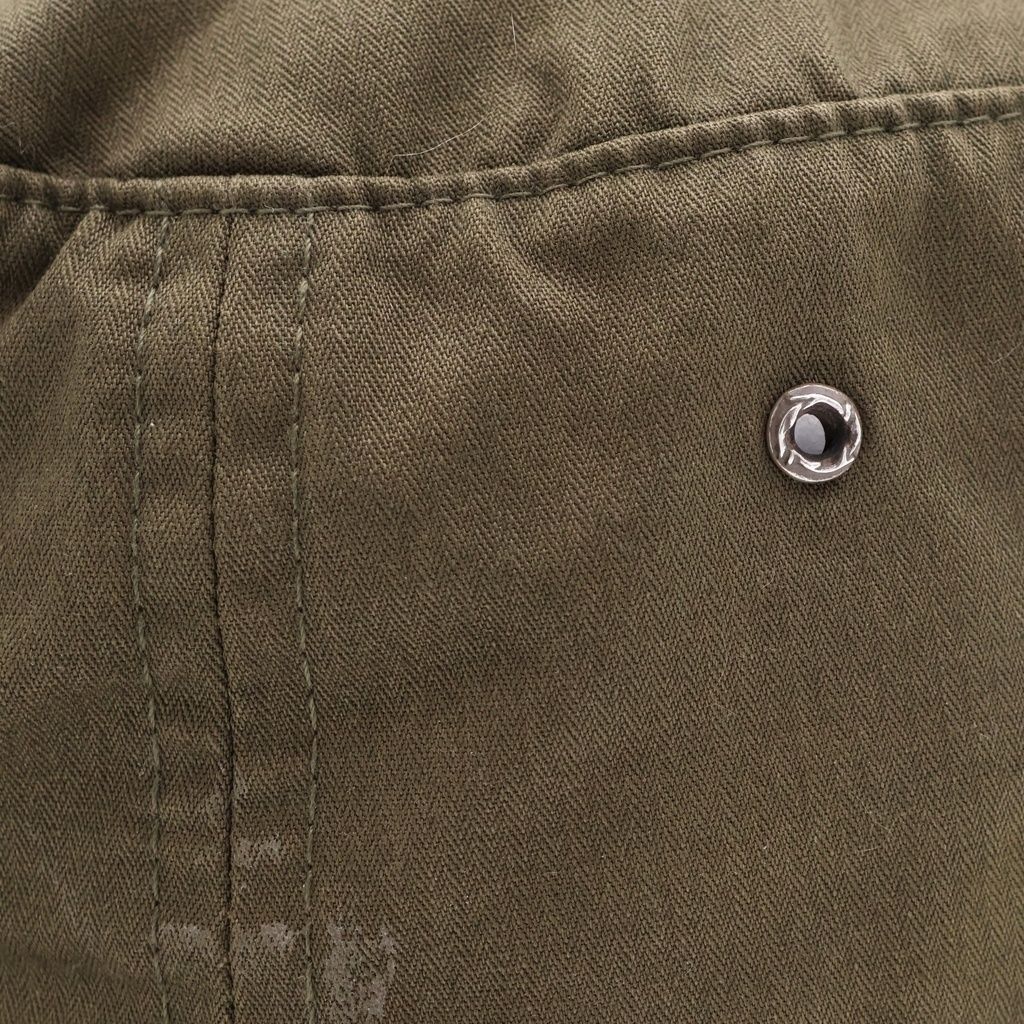 Chrome Hearts CH Plus Patch Scroll Label Work Cap Khaki Hat — view 6