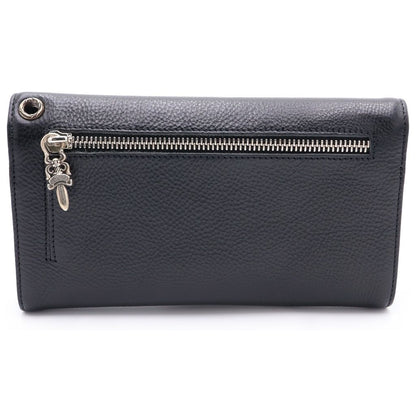 Chrome Hearts Wave Leather Wallet Black — view 2