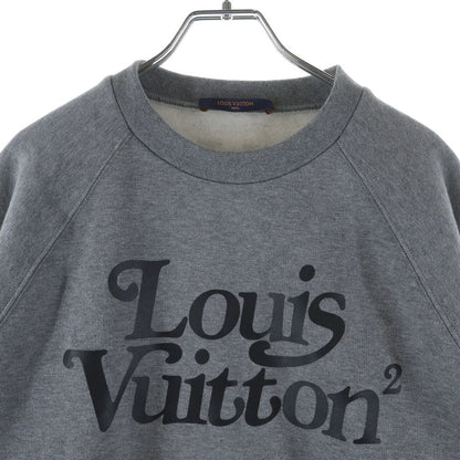 Louis Vuitton Nogo Squared Logo Sweatshirt Treasure Gray Uyr — view 3