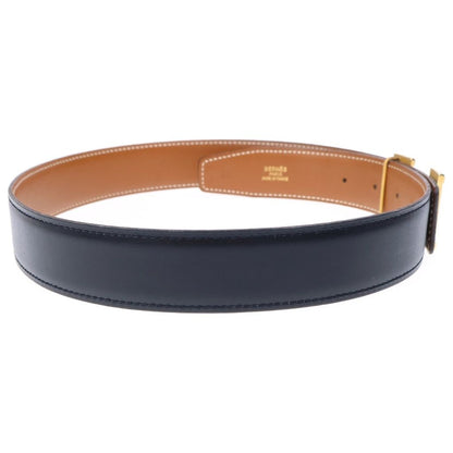 Hermes Constance Belt Brown Black Leather Gold — view 3