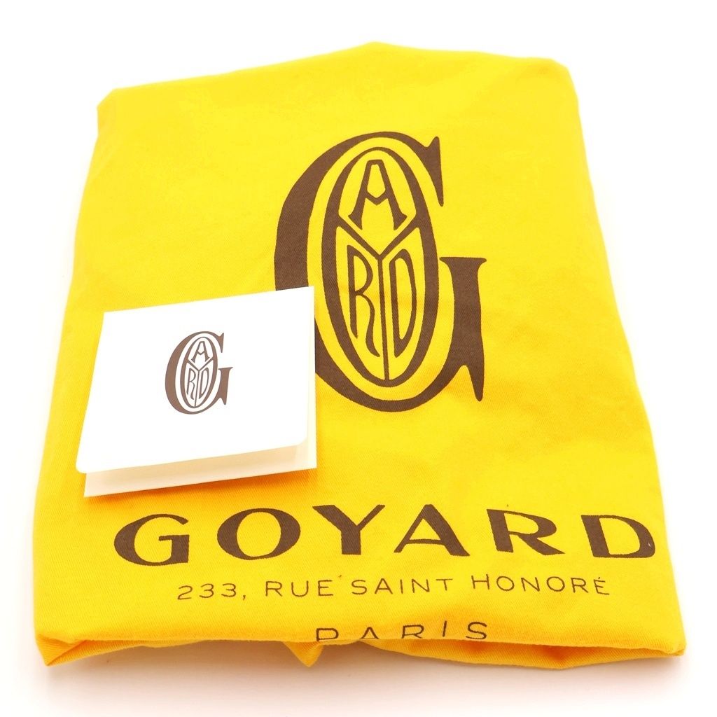 Goyard Saint Louis GM Tote Gray Leather — view 6