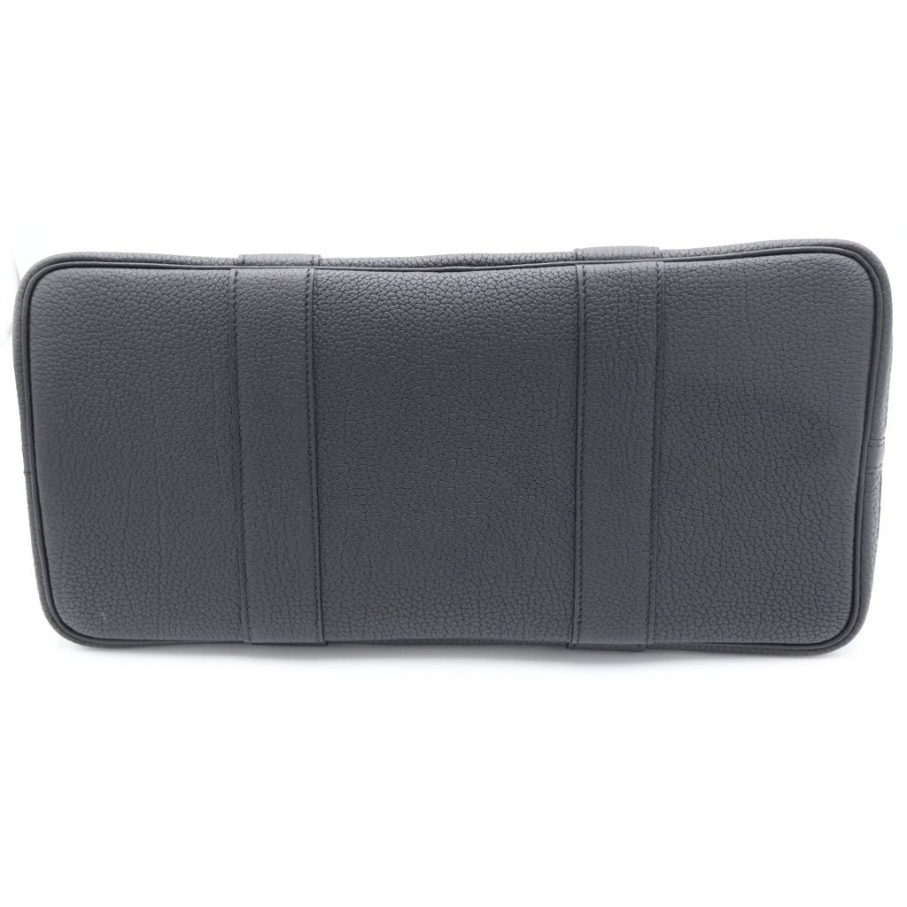 Hermes Garden Party PM Negonda Leather Black Silver — view 4
