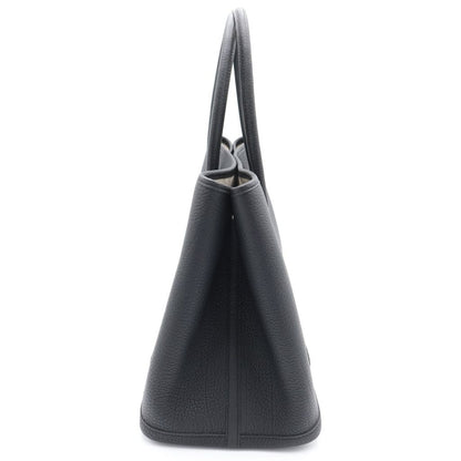 Hermes Garden Party PM Negonda Leather Black Silver — view 3