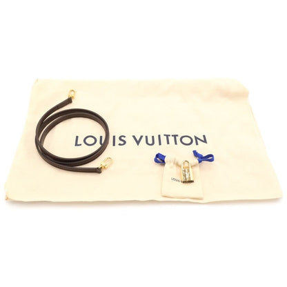 Louis Vuitton Damier Alma BB Handbag Brown Leather — view 6