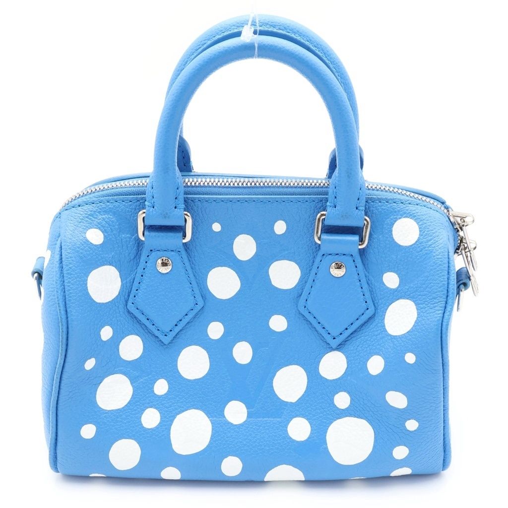 Louis Vuitton YK Speedy 20 Bandouliere Yayoi Kusama 20 Monogram Dot Embossed — view 2