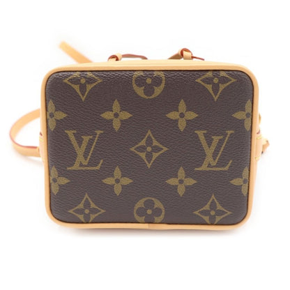 Louis Vuitton Monogram Vivienne Holiday Nanonoe Mini Shoulder Bag Brown Leather — view 4