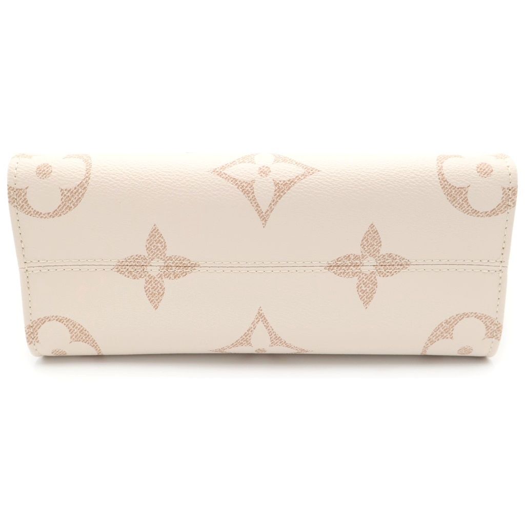Louis Vuitton Monogram Dune On The Go PM 2-Way Shoulder Bag Ivory Black Leather — view 4