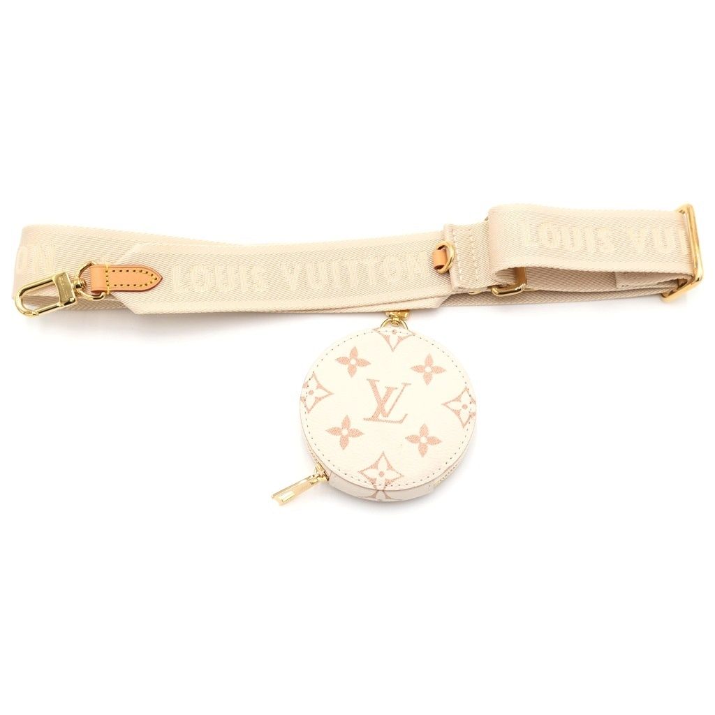 Louis Vuitton Monogram Dune On The Go PM 2-Way Shoulder Bag Ivory Black Leather — view 6