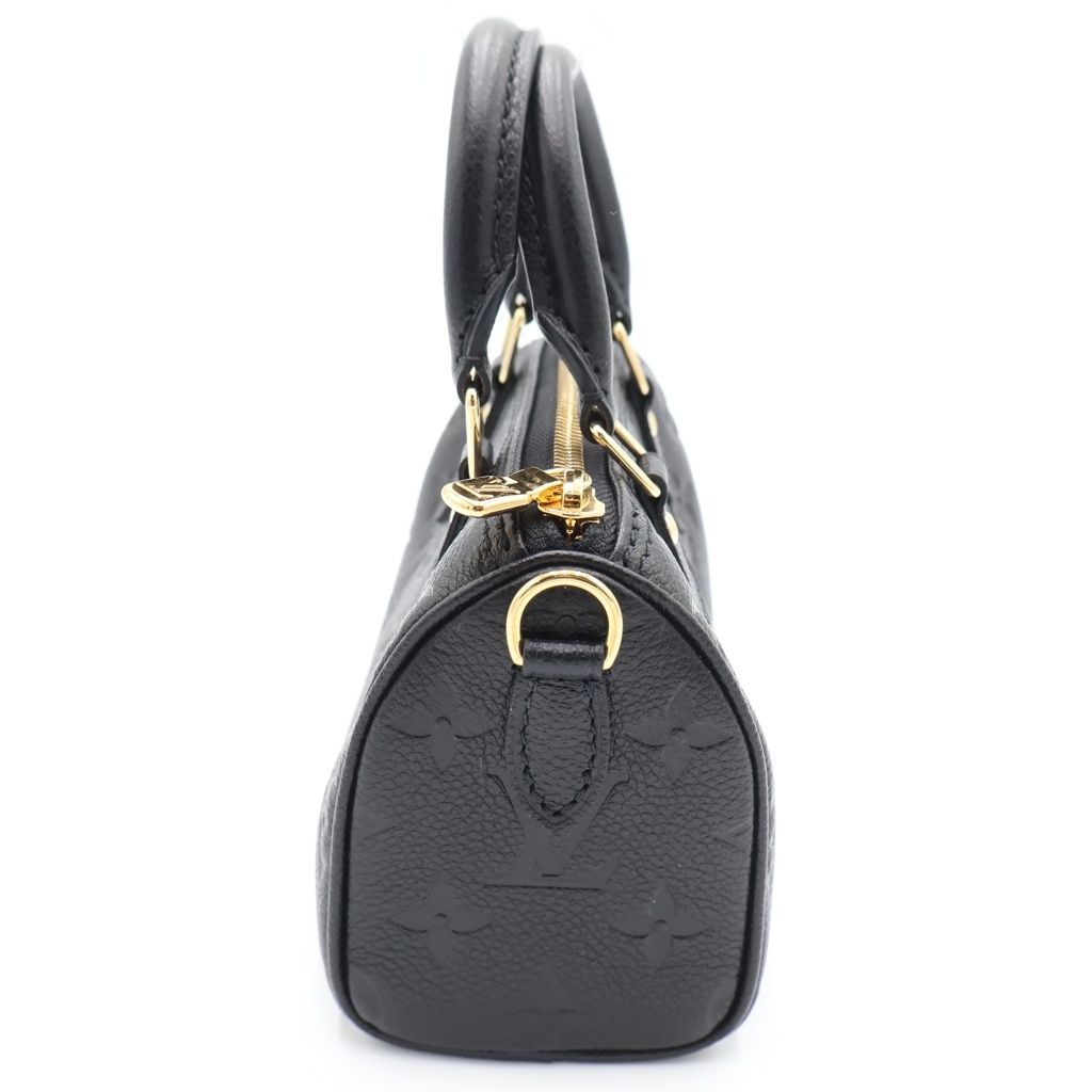 Louis Vuitton Monogram Empreinte Nano Speedy 2-Way Shoulder Bag — view 3