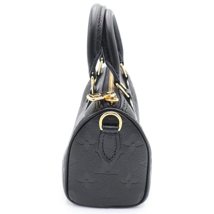 Louis Vuitton Monogram Empreinte Nano Speedy 2-Way Shoulder Bag — view 3