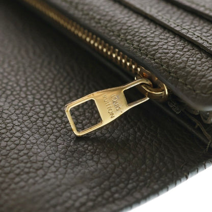 Louis Vuitton Empreinte Portefeuille Sarah Wallet Card Case Khaki Pink Leather — view 6
