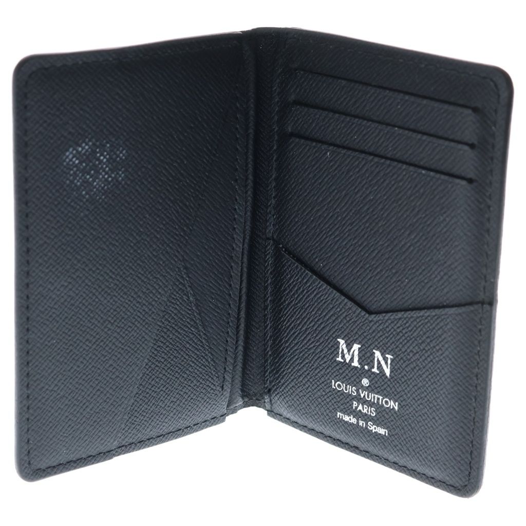 Louis Vuitton Monogram Eclipse Organizer de Poche Card Case Business Holder — view 4