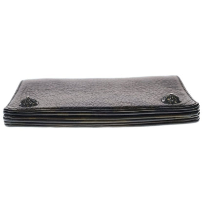 Chrome Hearts Cross Ball Button Leather Wallet Camouflage Khaki — view 5
