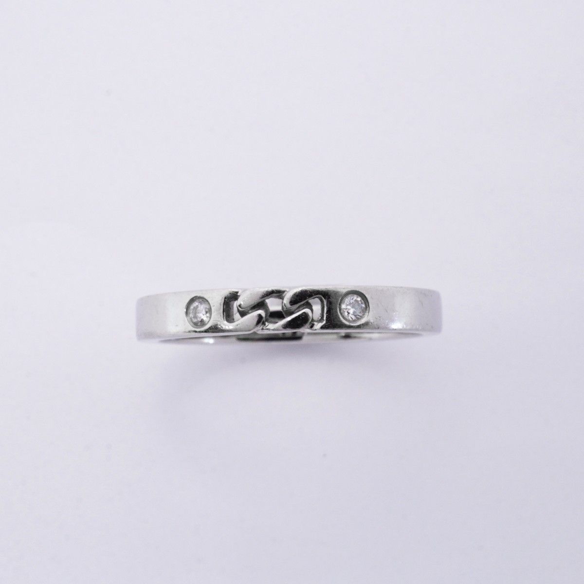 Hermes Ring Series Platinum Diamond — view 2