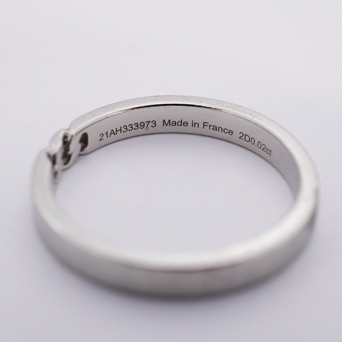 Hermes Ring Series Platinum Diamond — view 5