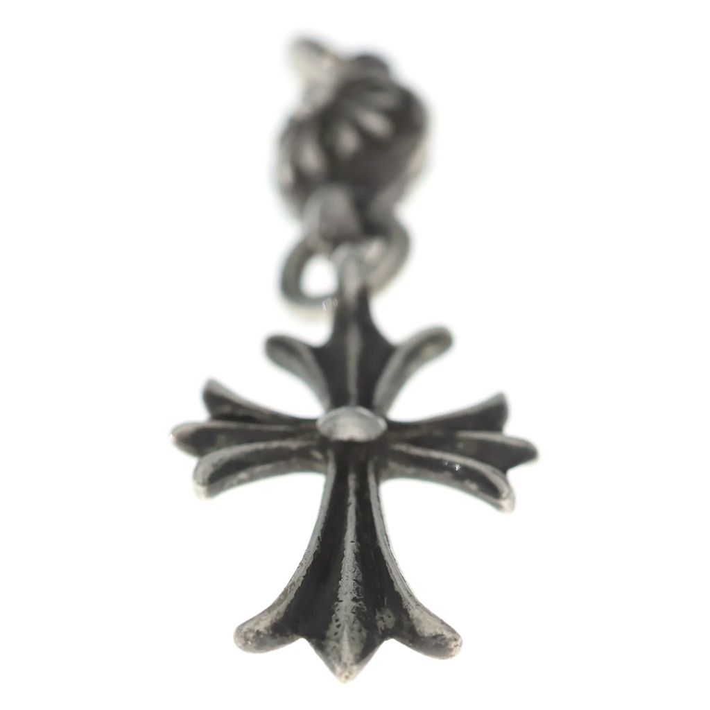 Chrome Hearts Vintage Tny CH Crs 1 Ball Tiny CH Cross Charm Pendant Top Silver — view 5