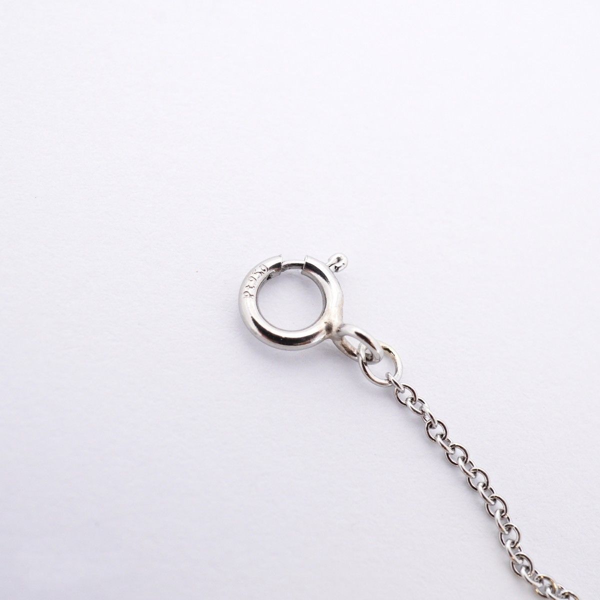 Tiffany & Co Necklace Bow Ribbon Platinum Diamond — view 6