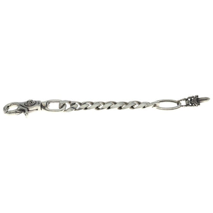Chrome Hearts Clp Chn Classic-l Long Classic Link Key Chain Silver Key Holder — view 3