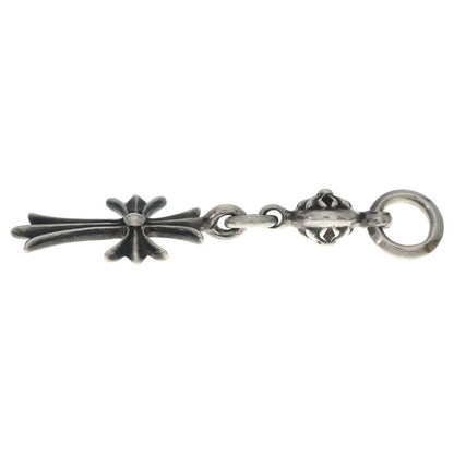Chrome Hearts Tny CH Crs 1 Ball Tiny CH Cross Charm Pendant Top Silver — view 4