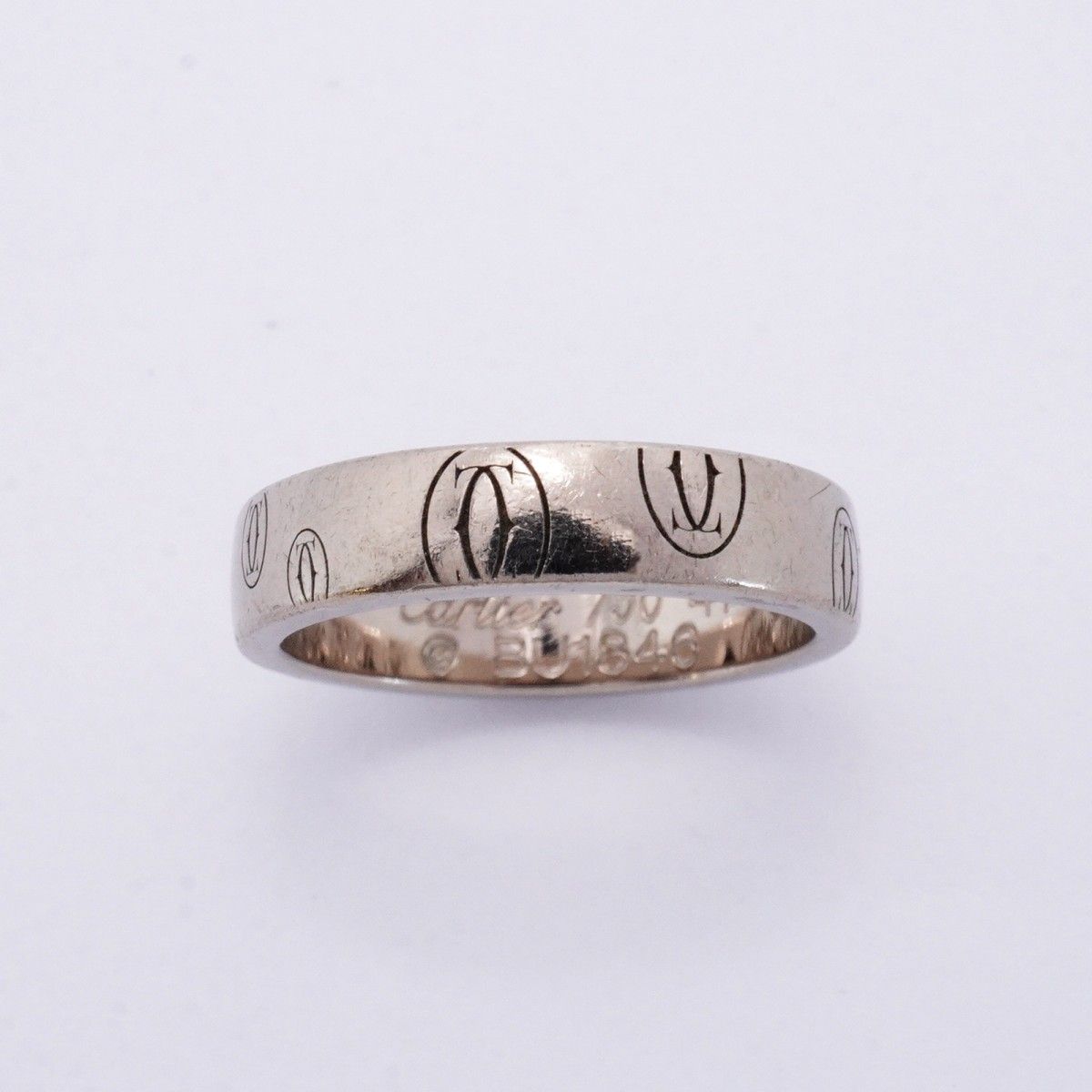 Cartier Ring Happy Birthday 18k White Gold — view 2