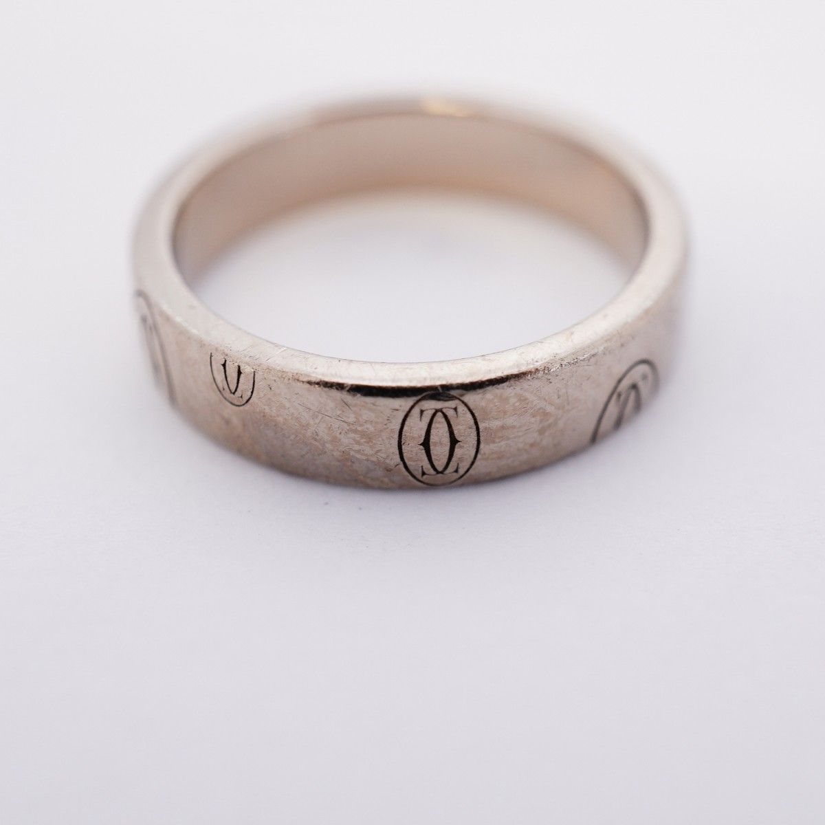 Cartier Ring Happy Birthday 18k White Gold — view 9