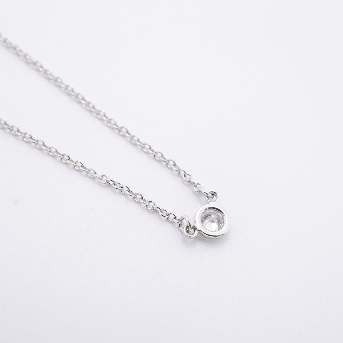 Tiffany & Co Necklace by the Yard Platinum Diamond — view 2