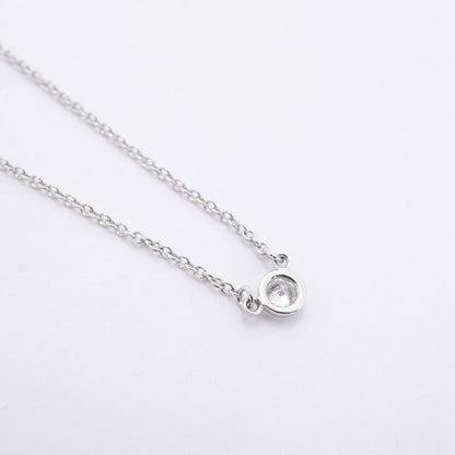 Tiffany & Co Necklace by the Yard Platinum Diamond — view 2