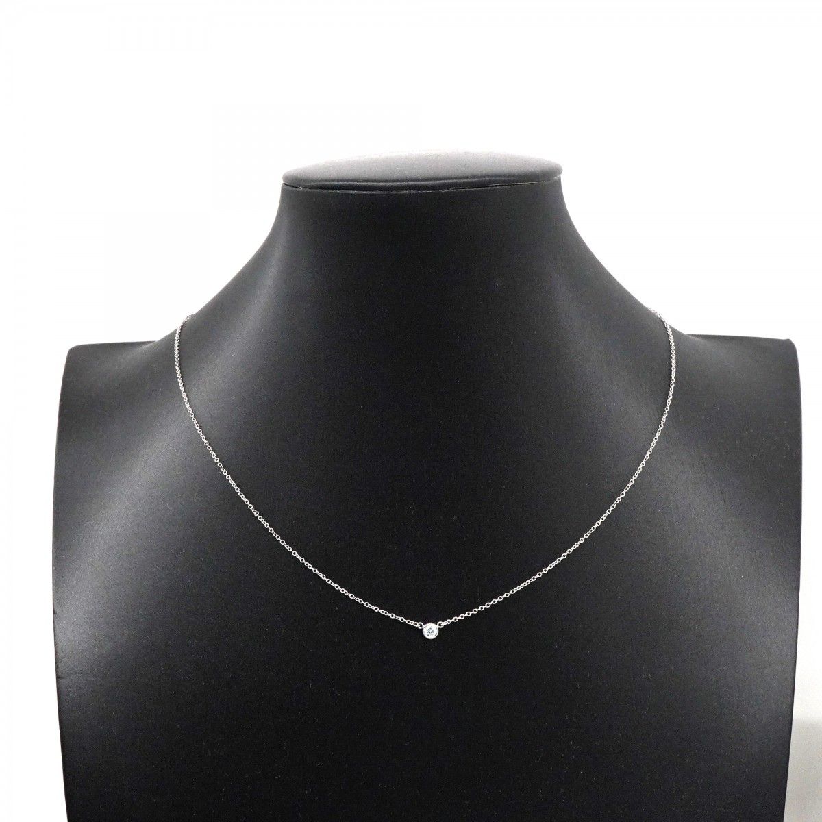 Tiffany & Co Necklace by the Yard Platinum Diamond — view 6