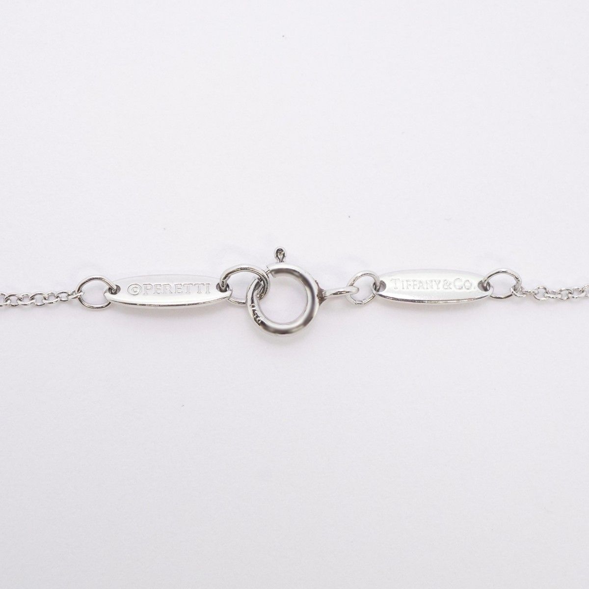 Tiffany & Co Necklace by the Yard Platinum Diamond — view 4