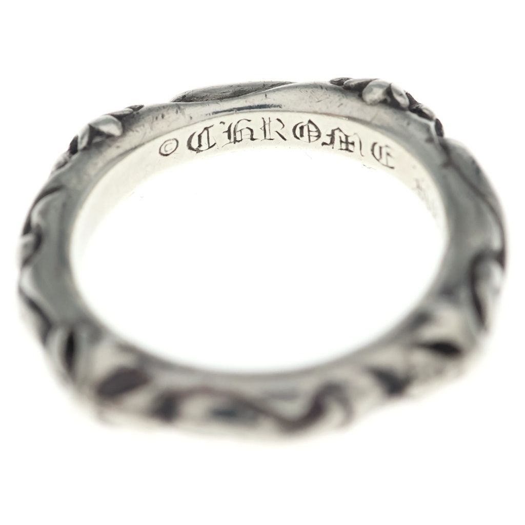 Chrome Hearts Sbt Band Silver Ring — view 4
