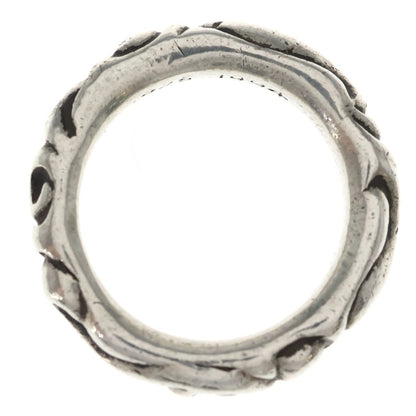Chrome Hearts Scrl Band Scroll Ring Silver
