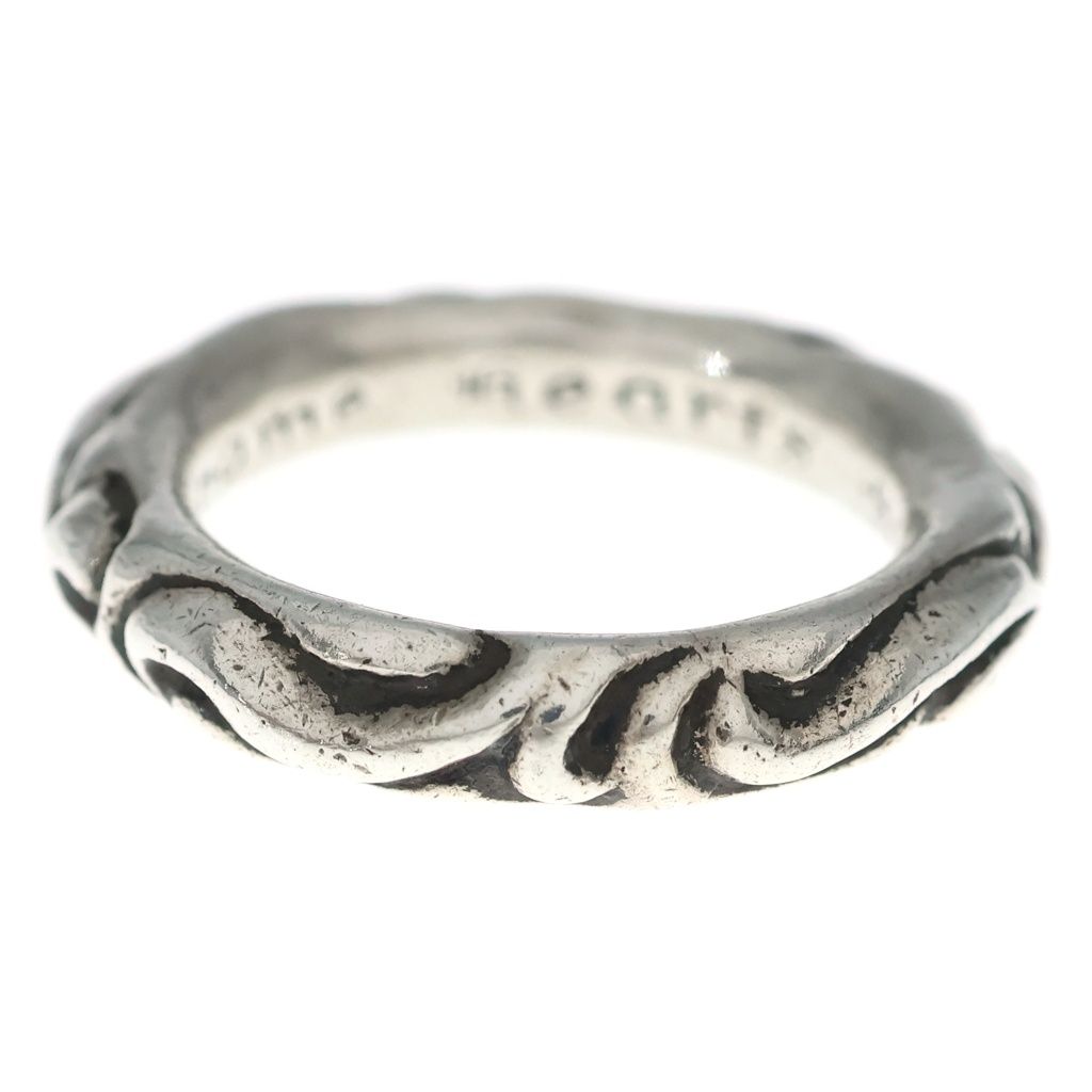 Chrome Hearts Scrl Band Scroll Ring Silver