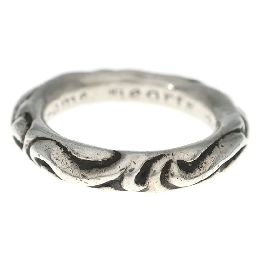 Chrome Hearts Scrl Band Scroll Ring Silver