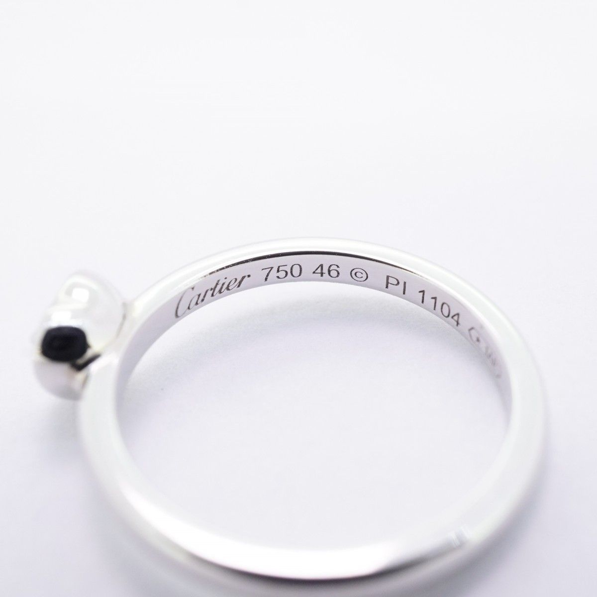Cartier Ring Diamant Leger Heart 18k White Gold Diamond — view 4