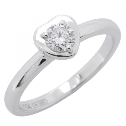 Cartier Ring Diamant Leger Heart 18k White Gold Diamond
